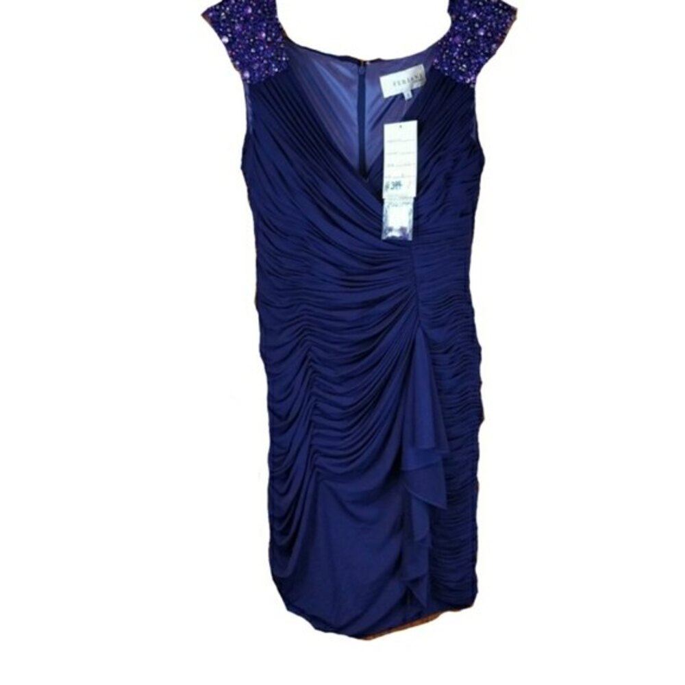 Feriani Couture Plum Prom Dress 8